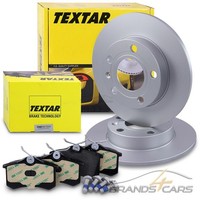 Textar Bremsscheiben Ø245 +BremsbelÄGe Hinten FÜR Audi A4 8E B6 B7 Seat Exeo 3R