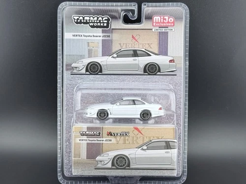 Tarmac Works VERTEX Toyota Soarer JZZ30 White Global64 1/64
