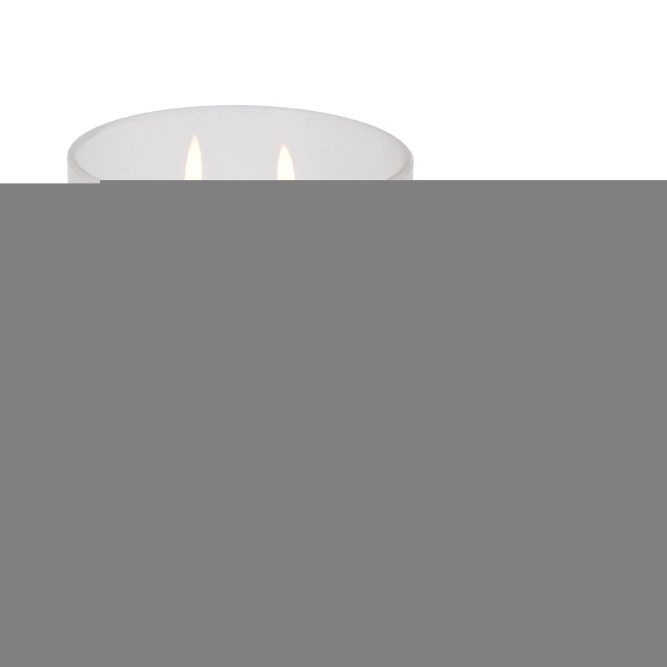 咸椰子桃花心木香味2芯罐蜡烛12盎司磨砂石蜡美国 — 第 2/4 张图片