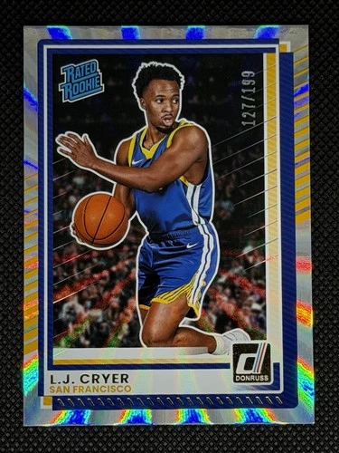 2025 Panini Donruss Basketball Holo Laser L.J. Cryer #85