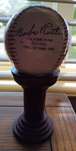 Babe Ruth 714 Home Runs 2211 RBI Hall of Fame 1936 Commemorative Baseball
