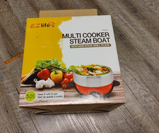 Sartén Eléctrica Multifuncional Multi Cocina, Placa Parrilla Antiadherente Fácil Limpieza