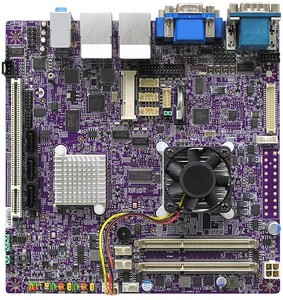 Intel Atom 1 8ghz Dvi Dsub Pci Mini Pcie Cf 3x Sata Lan 12v Mini Itx Motherboard Ebay
