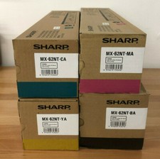 Sharp MX-62NT Toner Cartridge Set for use in MX6420N 6500 6580 7040 7500
