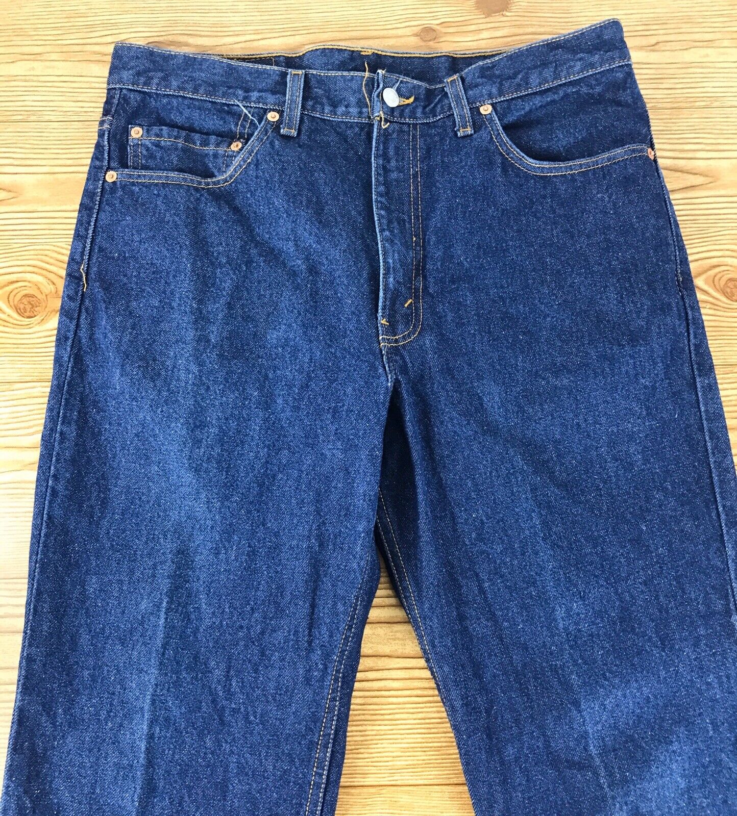 Vintage Levi’s 517 Jeans women Made In USA W 35 L 34 Boot Cut