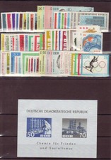 DDR (Germany) MNH - Complete Year 1963 *** 68 Stamps + 1 Souvenir Sheet