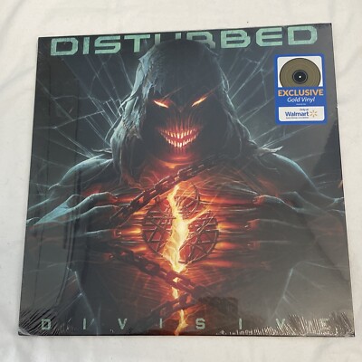 Disturbed - Divisive Limited Edition Gold Color Vinyl LP New Sealed