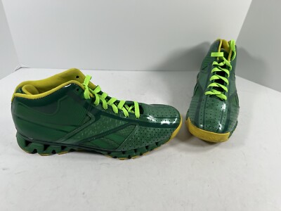 Size 11.5 - Reebok Zig Kinetica Green