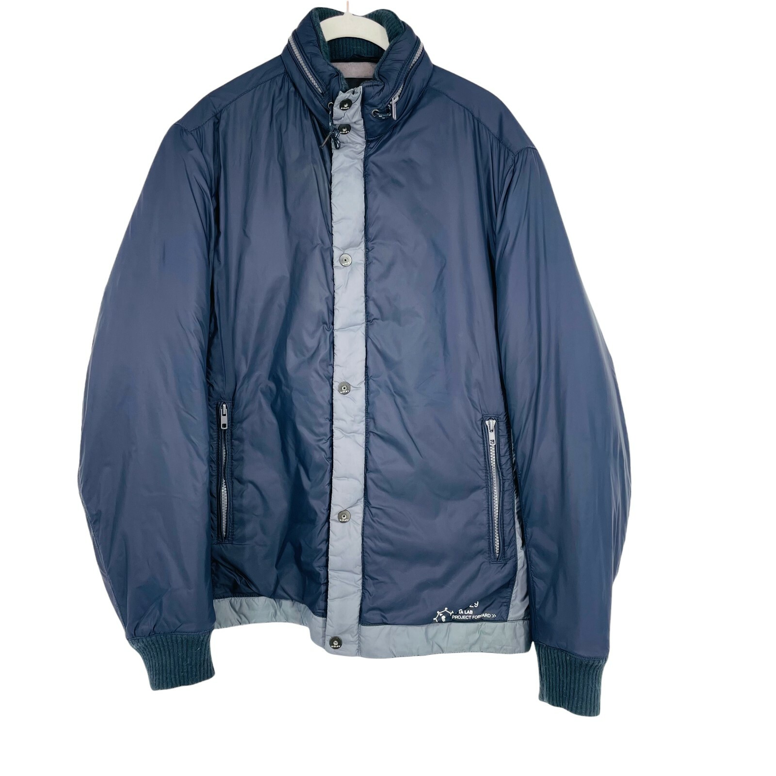 Sisley Winter Puffer Jacket Men Gray 