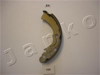 Japko Bremsbackensatz Bremsbacken Hinten FüR Nissan Micra I K10