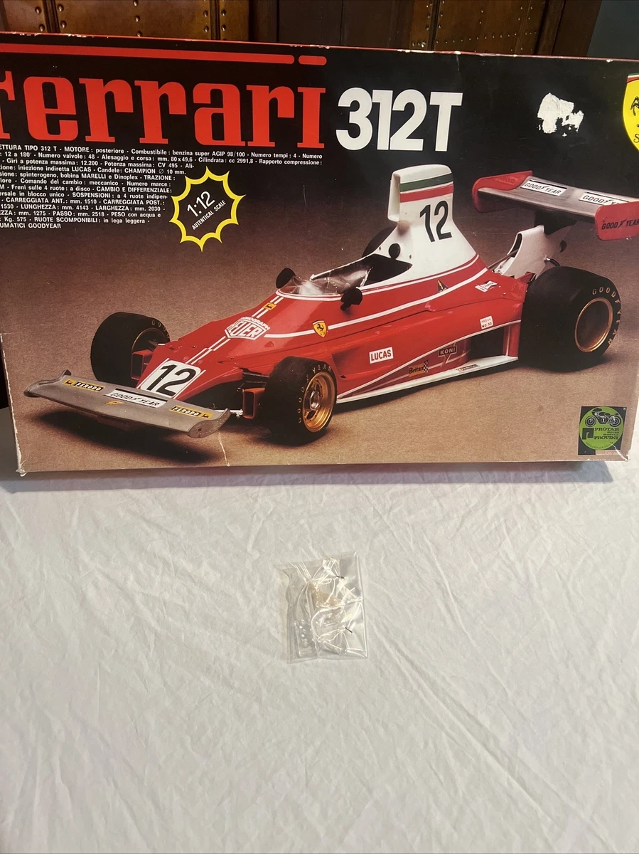 Ferrari 312t In 1/12 Scale Sports Car Toy Models & Kits for sale
