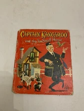 1958 Captain Kangaroo and the Too Small House by Dorothy Haas Whitman Book