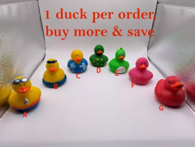 Summertime Rubber Duckies Ducks - Choose Color - Jeep Ducking - US Shipper