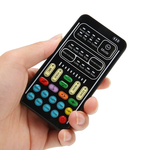 Portable 8-Mode Audio Effect Mobile Voice Changer Bluetooth Handheld Sound Card - Picture 7 of 12