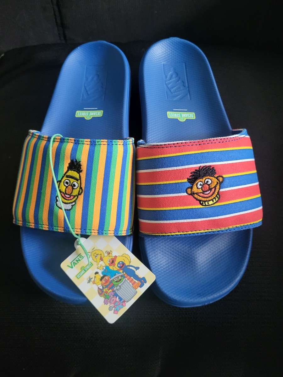 Vans X Sesame Street La Costa Slide Bert and Ernie Mens Sz 9  display picture 1
