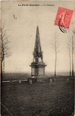 Old postcard La Forte Gaucher - La Colonne (249497)