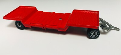 Vintage SIKU 2680 Loader Trailer Made in W Germany Red Die-Cast Toy Cars Trucks