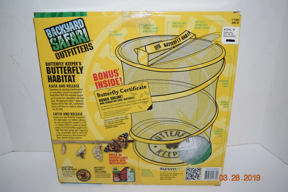 Backyard safari adventures sales butterfly habitat