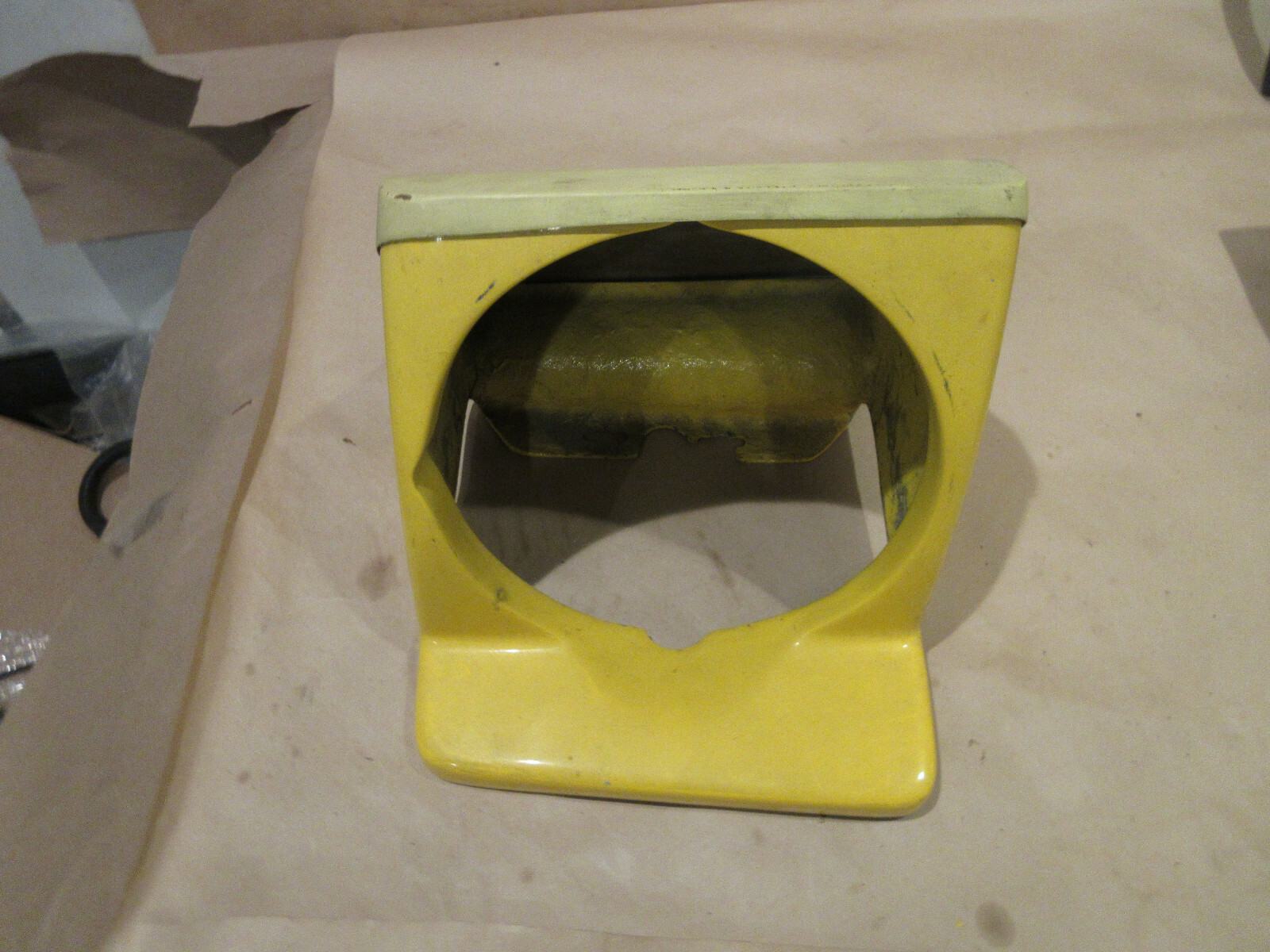 Ferrari 308 - RH Headlight Housing Fiberglass With Lid - P/N 60337005