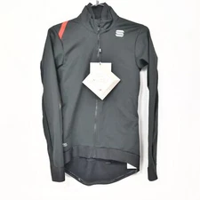 Sportful Fiandre Medium Jacket Women's Small Long Sleeve Full Zip Black