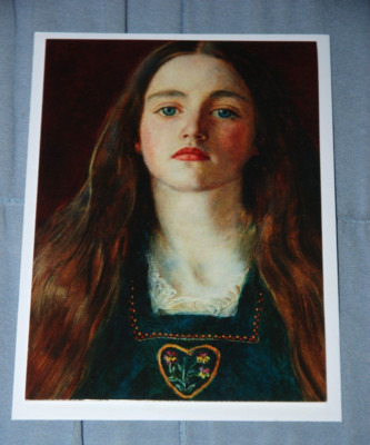 John Everett Millais: SOPHIE GRAY, Pre-Raffaelite GREETING CARD, NEW & Sealed
