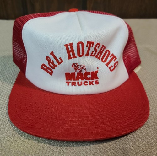 Mack Trucks 赤 キャップ Manchester 80s USA製 Mack Trucks Cap - Red – coldhand
