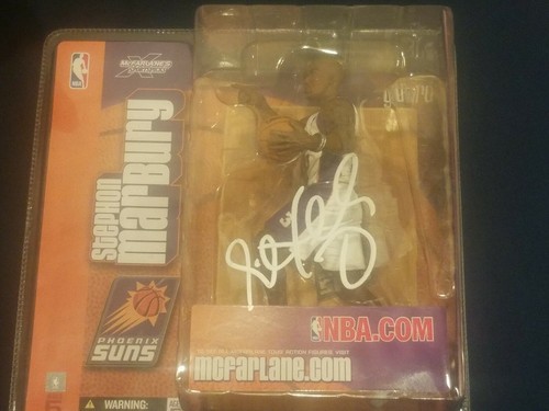 stephon marbury signed mcfarlane figure figurine autographed signature autograph - Picture 2 of 2