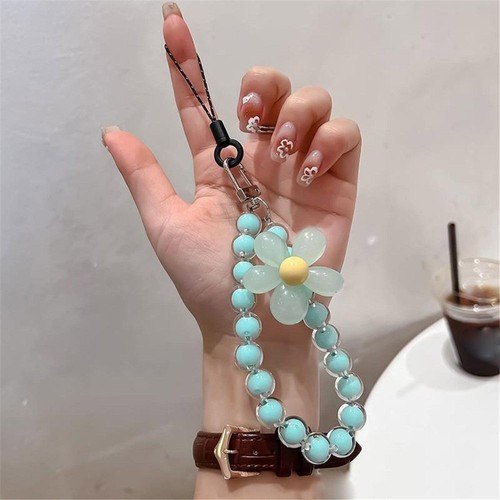 Chains Mobile Phone Chain Bead Lanyard Cellphone Straps Lanyard for Keys - Photo 16 sur 19