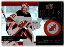 Nico Daws 2022-23 Upper Deck Rookie Retrospective #RR-8 New Jersey Devils
