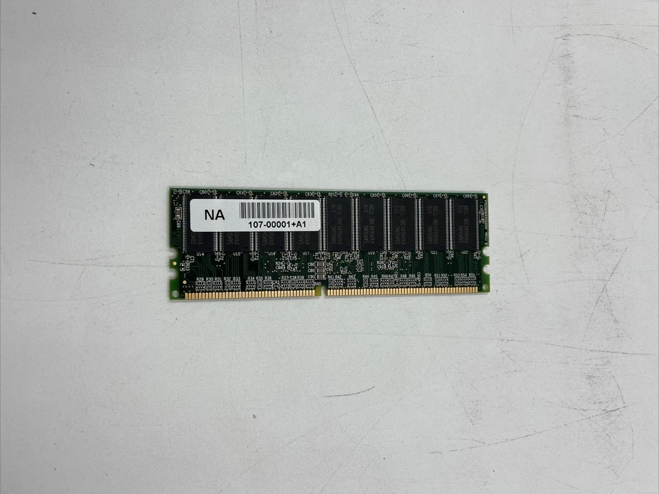 NetApp 107-00001+A1 512MB PC2100 DDR-266MHz 184Pins ECC DIMM Memory Module Used - Image 2 of 4