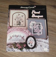 Floral Bouquet CROSS STITCH patterns Stoney Creek BOOK 108 Hummingbirds LILIES
