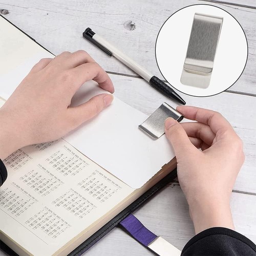 Geldklammer, 10 Stück Slim Edelstahl Geldscheinklammer Money Clip Geldclip Gelds - Bild 6 von 7