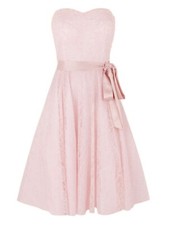 kaliko floaty baby pink midi occasion/prom/cruise dress size 10