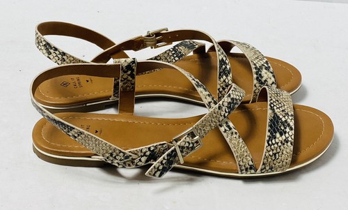 Call It Spring Womens Chorisia Open Toe Casual Strappy, medium beigwe, Size 8 - Picture 3 of 5