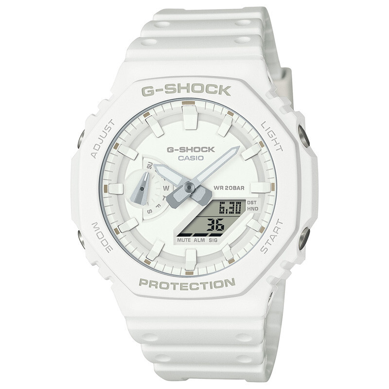 値下げ中 ☆G-SHOCK GA-2100 ホワイト デジタル腕時計 CASIO G-SHOCK GA-2100-7A7JF White TONE-ON-TONE Series Analog