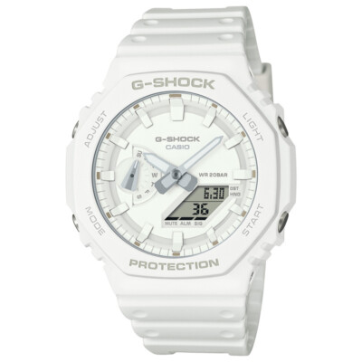 CASIO G-SHOCK GA-2100-7A7JF White TONE-ON-TONE Series Analog