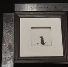 Sharon Nowlan “Ready To Play” Pebble Dog Art - Framed — photo 6