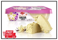 Haddar by Baracke Premium Quality Vanilla Halva 12.34oz | Sugar Free, Zero Grams