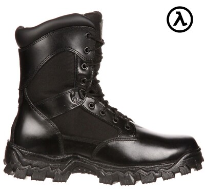 ROCKY ALPHAFORCE ZIPPER COMPOSITE TOE PUBLIC SERVICE  BOOTS 6173 - NEW