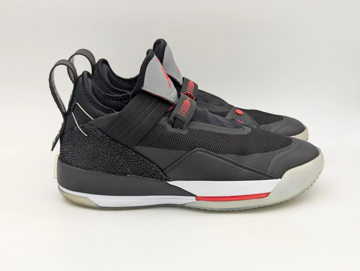 Nike Air Jordan XXXIII 33 SE Black Cement Sneakers CD9560-006