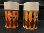 Lot Of 2 Vintage Orange 1971 Fork & Spoon Thermos King-Seeley Bottle #7063 — photo 5