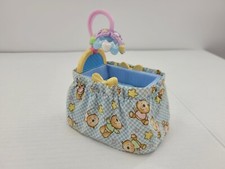 Fisher Price Loving Family casa delle bambole culla bambino culla letto matrimoniale