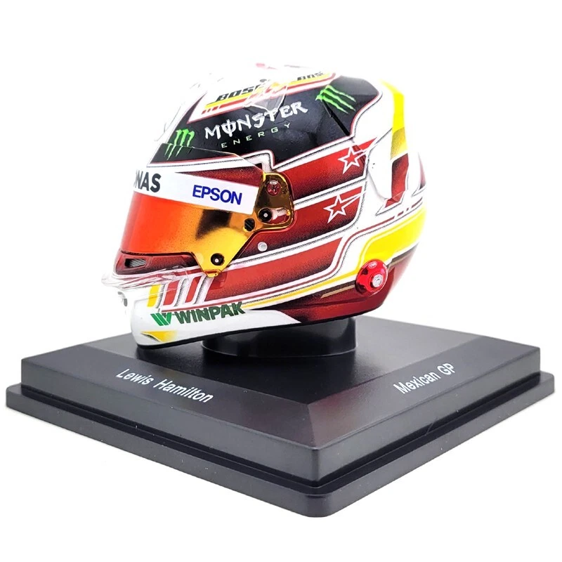 Casque Lewis Hamilton Mexico GP / World Champion 2018 - 1/5 Spark Models - Photo 3/3