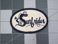 vtg 1960s Surfing ephemera - patch Surfrider