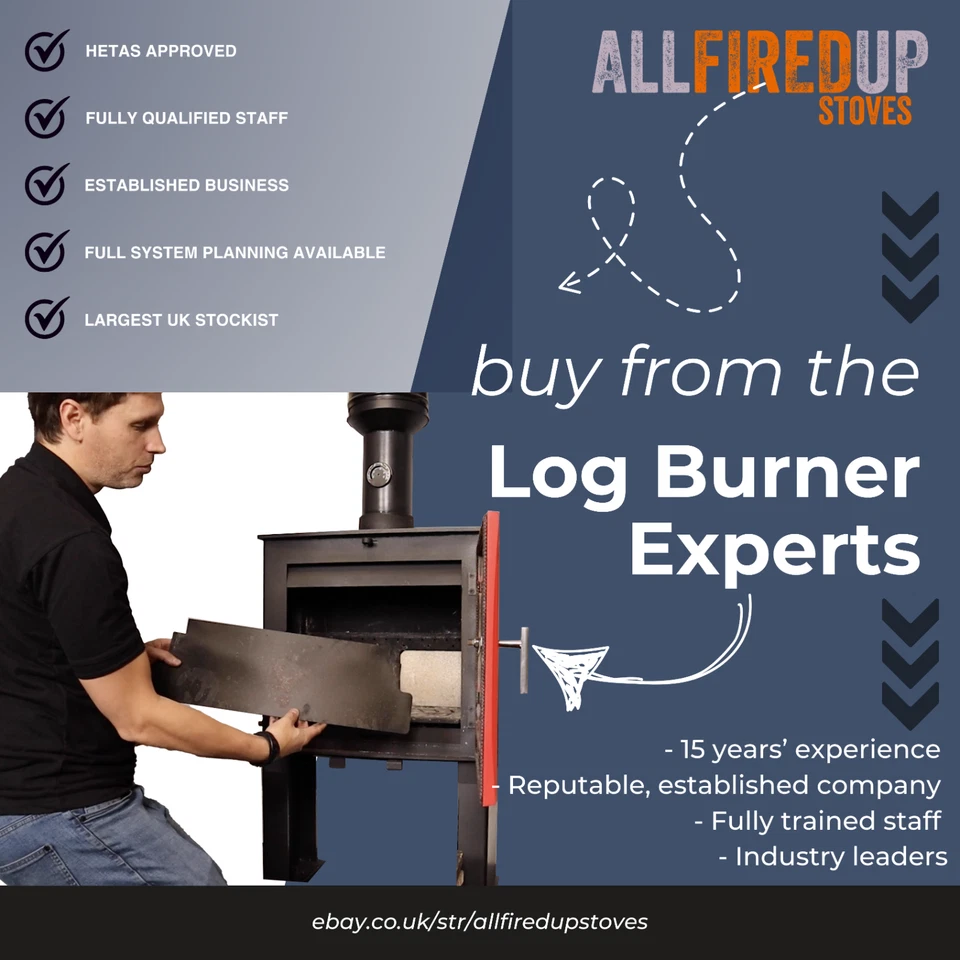 Flexible Flue Liner Wood Burning Multifuel Stoves 316 Grade HETAS Stainless - Image 2 of 4