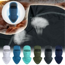 Motorcycle Balaclava UV Sun Protection Full Face Mask Cycling Helmet Liner Hood