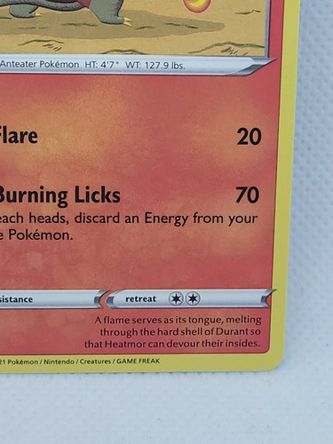 Pokemon - Heatmor - 026/163 - Uncommon - Battle Styles - NM/M - Picture 4 of 6