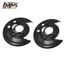 Original Hajus 2x Ankerblech Bremsscheibe Hinten Citroën Jumper Fiat Peugeot 2.2