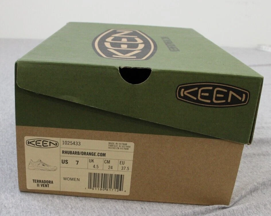 Tenis KEEN para mujer talla 7 rojos Terradora II Vent zapatos de senderismo trail running nuevos en caja Foto 2 de 4