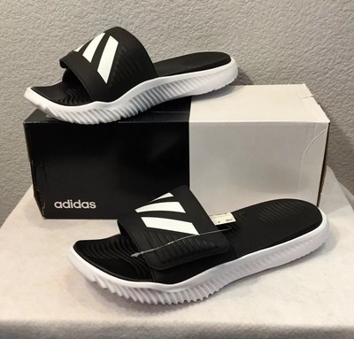 adidas alphabounce slides white